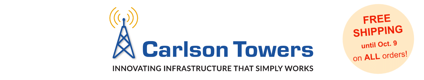 Carlson Towers logo - Free Shipping until October 9th!